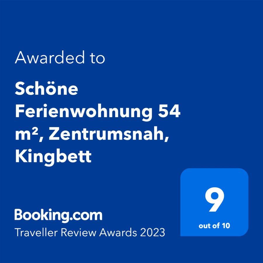 Schoene Ferienwohnung 54 M², Zentrumsnah, Kingbett Erfurt Exterior foto