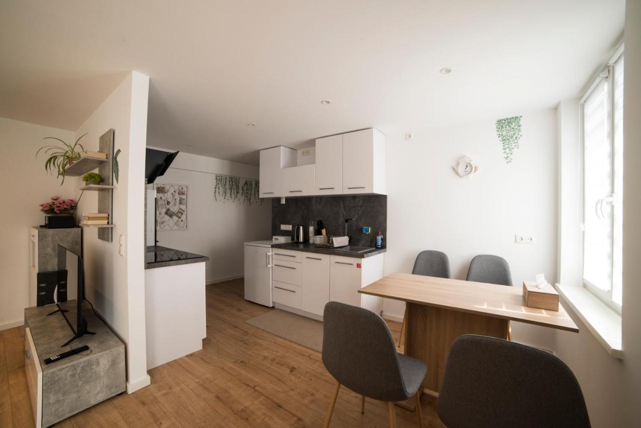 Schoene Ferienwohnung 54 M², Zentrumsnah, Kingbett Erfurt Exterior foto